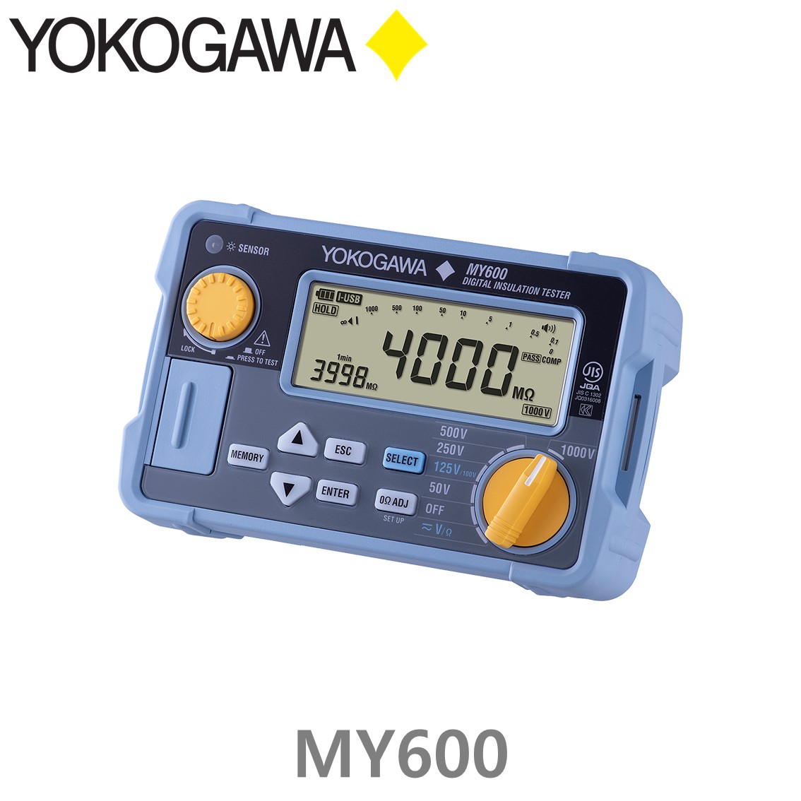 [ YOKOGAWA ] MY600 절연저항계, Digital Insulation Tester