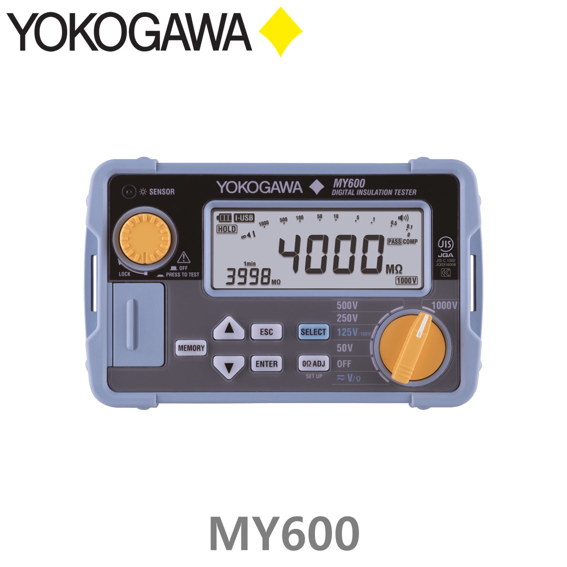 [ YOKOGAWA ] MY600 절연저항계, Digital Insulation Tester