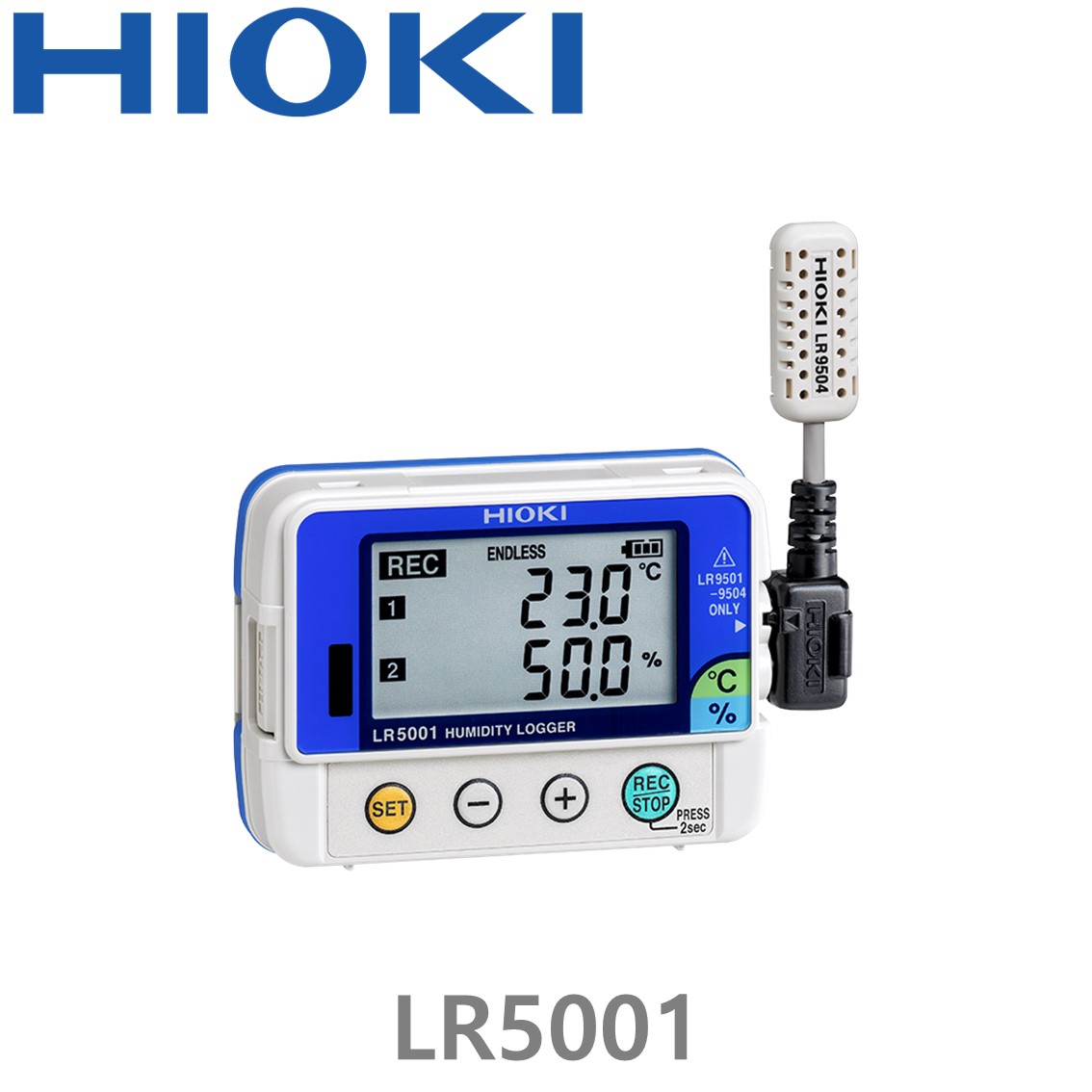 [ HIOKI ] LR5001 온습도 로거, HUMIDITY LOGGER