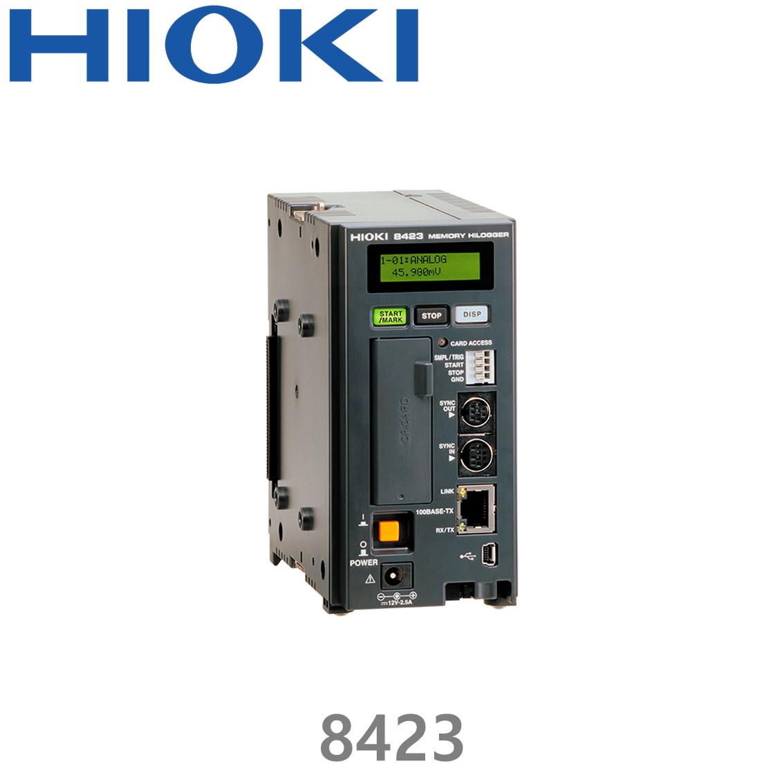 HIOKI 8423  메모리하이로거, PC 기반 15ch~600ch 데이터 수집기