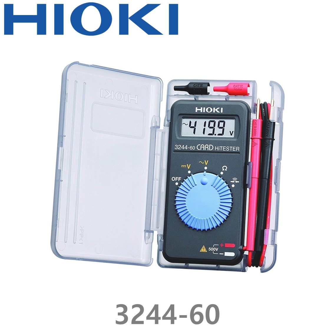 [ HIOKI ] 3244-60 카드 하이 테스터, 디지털멀티미터
