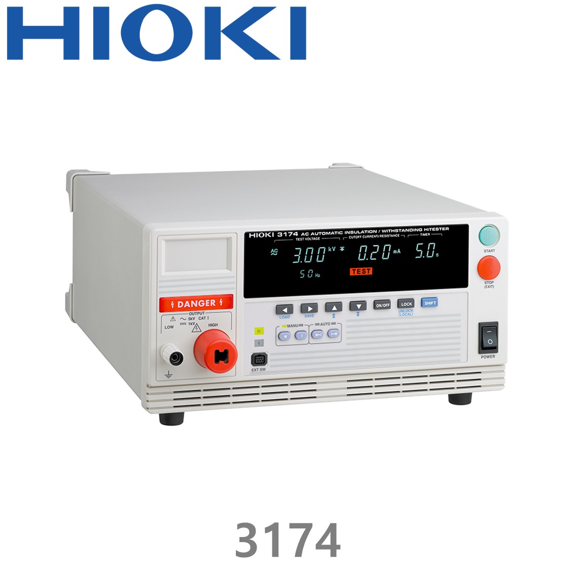 HIOKI 3174  100VA, ACW/IR, AC 자동 절연 내압 시험기