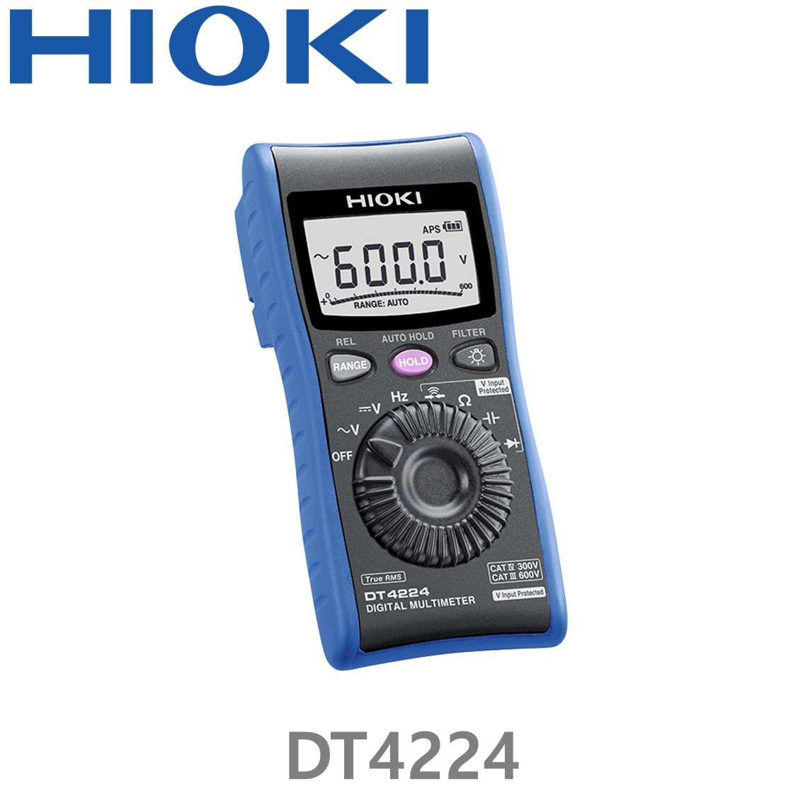 [ HIOKI ] DT4224 6000 Count, 디지털멀티미터