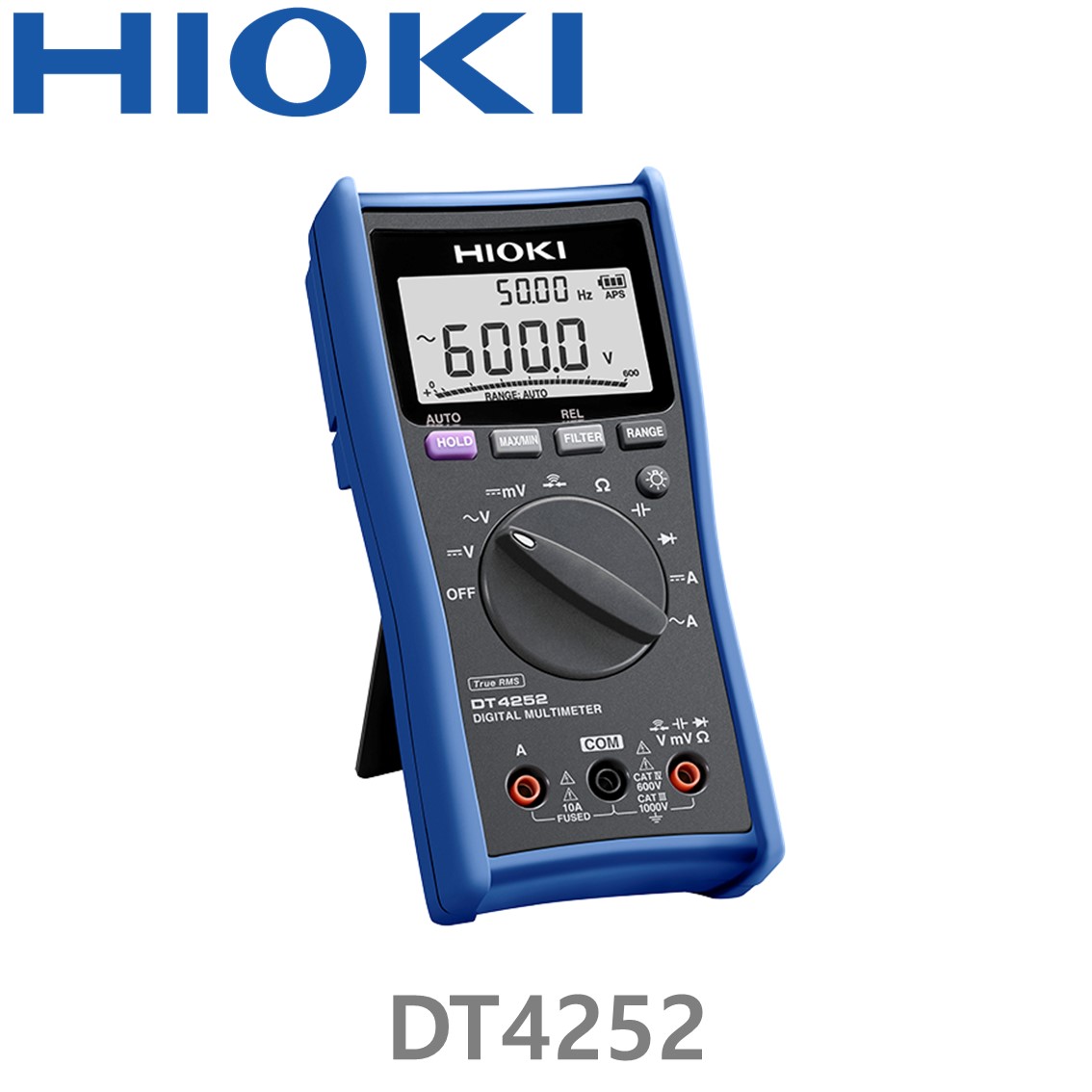 [ HIOKI ] DT4252 6000 Count, 디지털 멀티미터