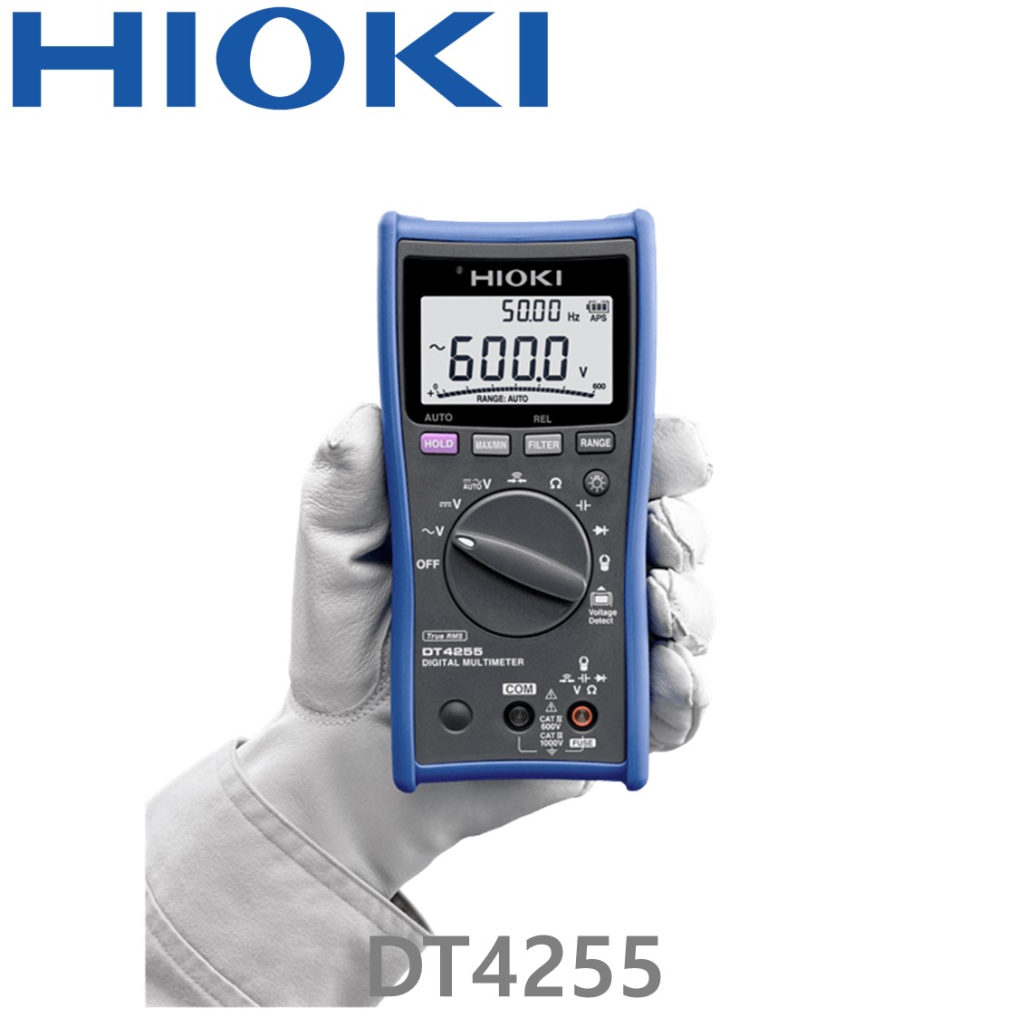 [ HIOKI ] DT4255 6000 Count, 디지털 멀티미터