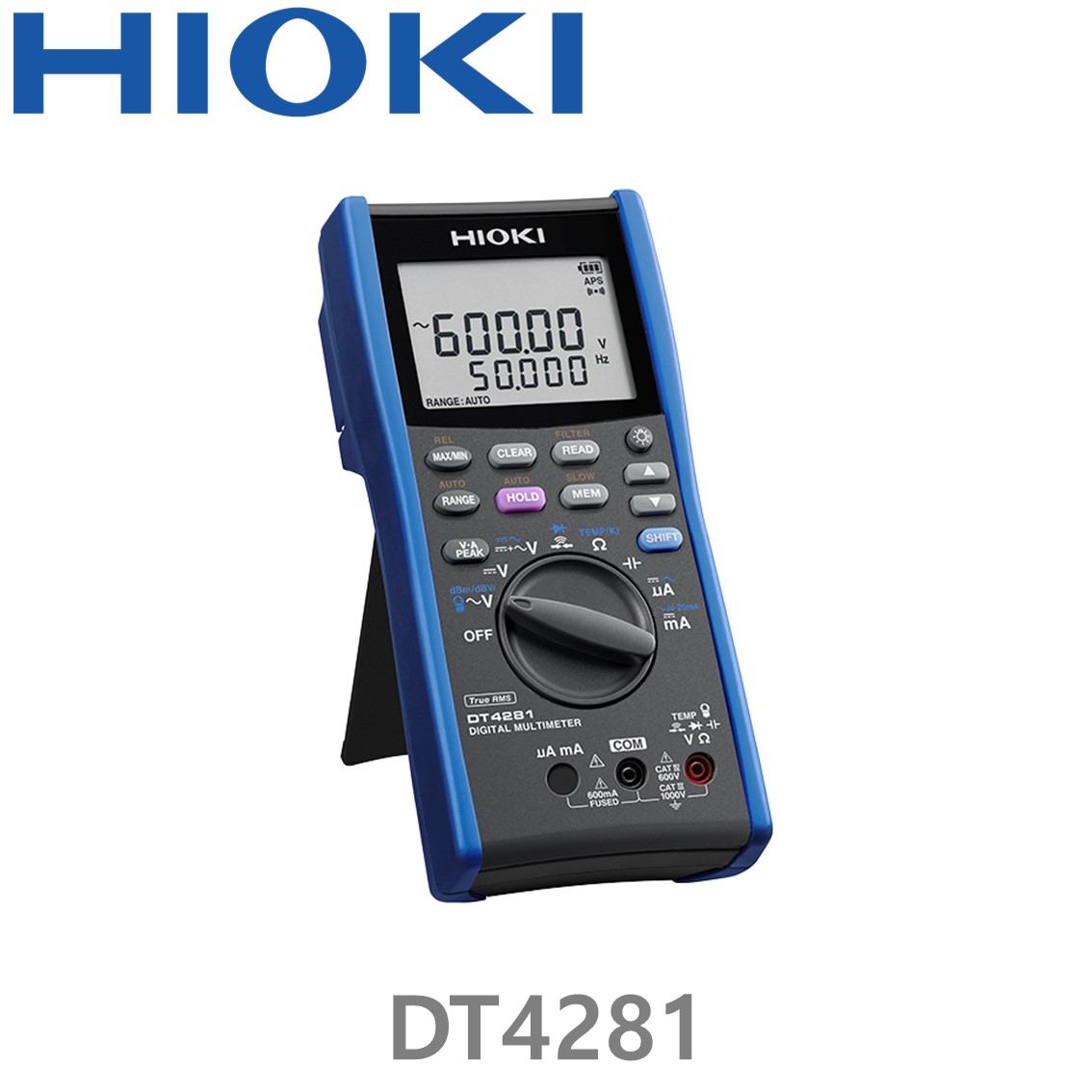 [ HIOKI ] DT4281 60000 count, 고급형 디지털멀티미터