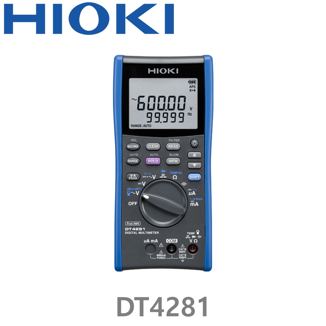 [ HIOKI ] DT4281 60000 count, 고급형 디지털멀티미터