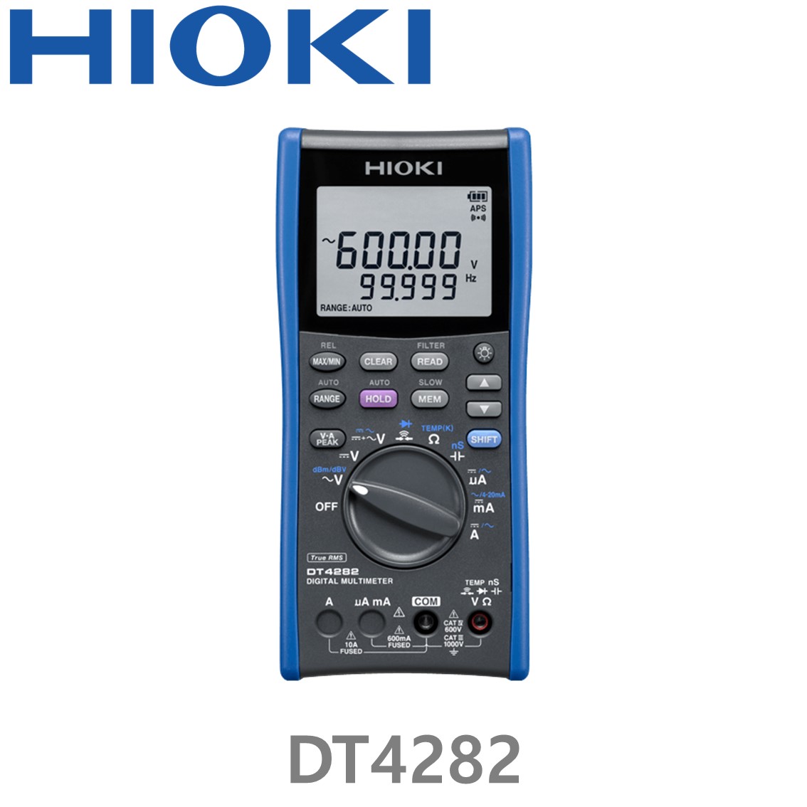 [ HIOKI ] DT4282 60000 count, 고급형 디지털멀티미터