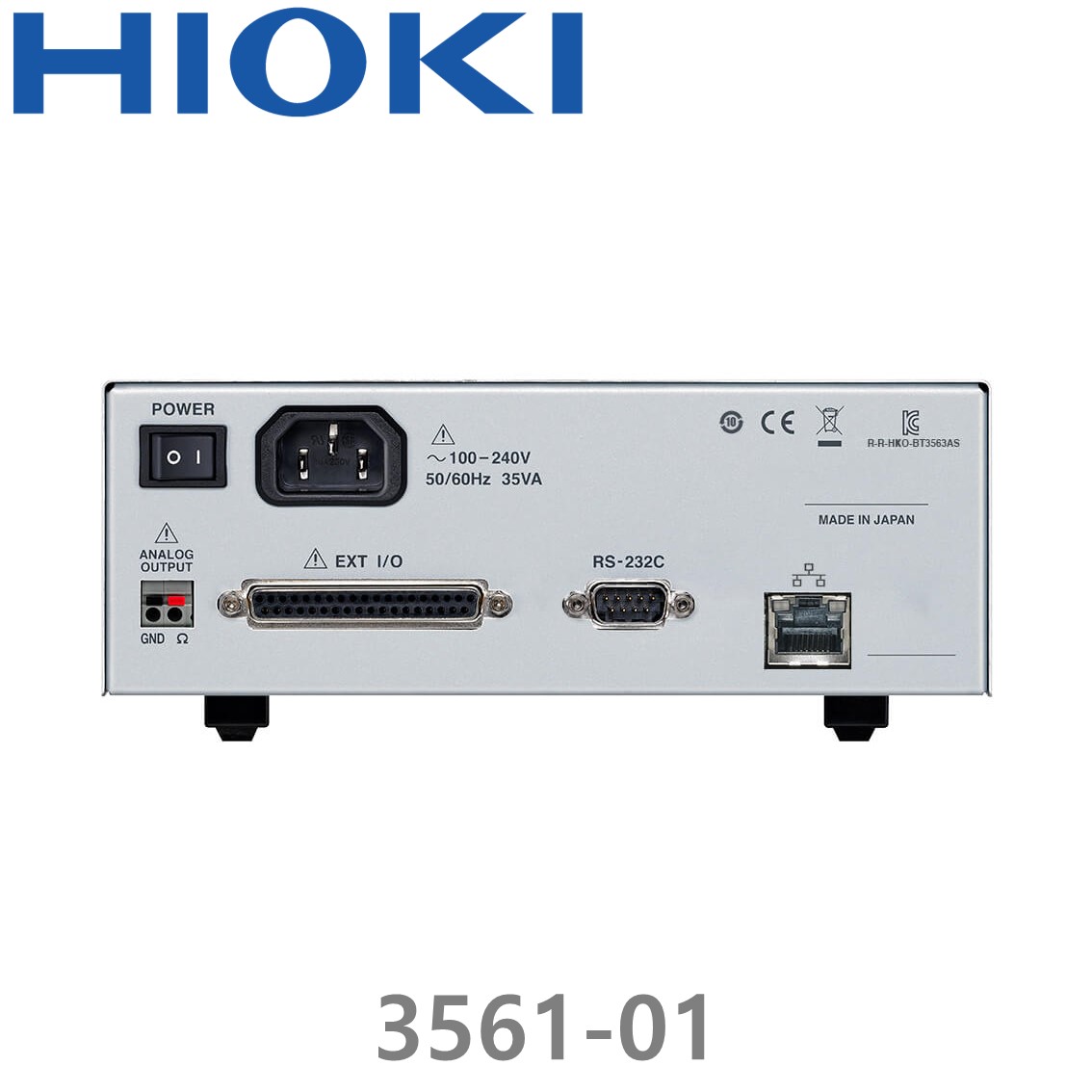 [ HIOKI ] 3561-01 DC 20V 배터리 하이테스터, Battery Hitester, GPIB 인터페이스