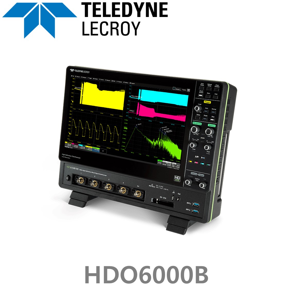 [ TELEDYNE LECROY ] HDO6000B 고화질 디지탈 오실로스코프 4CH, 1GHz, 250Mpts,12Bit