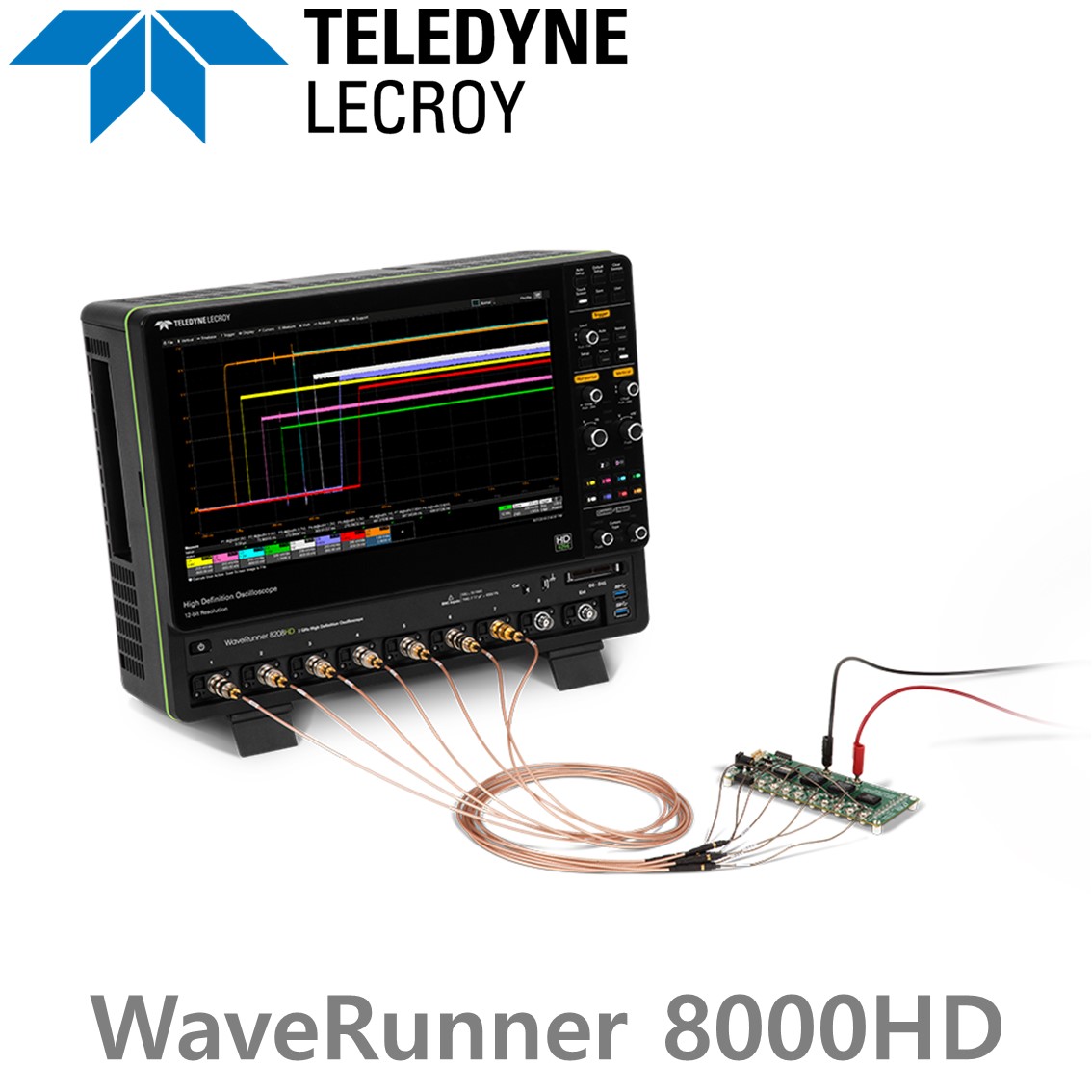 LECROY  WaveRunner 8000HD 고화질 오실로스코프 8CH, 2GHz 대역폭, 5Gpts, 12Bit