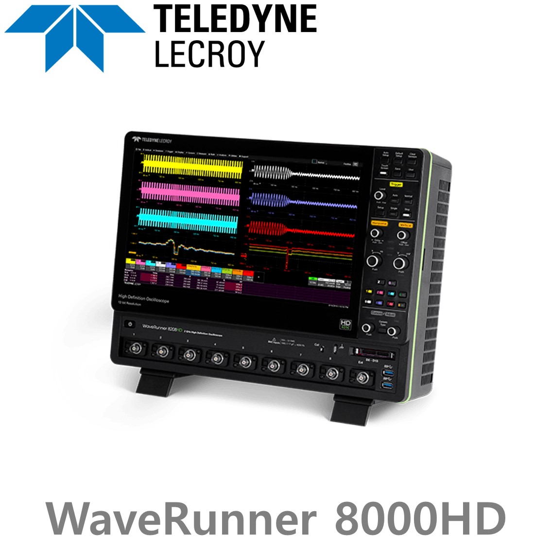 [ TELEDYNE LECROY ] WaveRunner 8000HD 고화질 오실로스코프 8CH, 2GHz 대역폭, 5Gpts, 12Bit