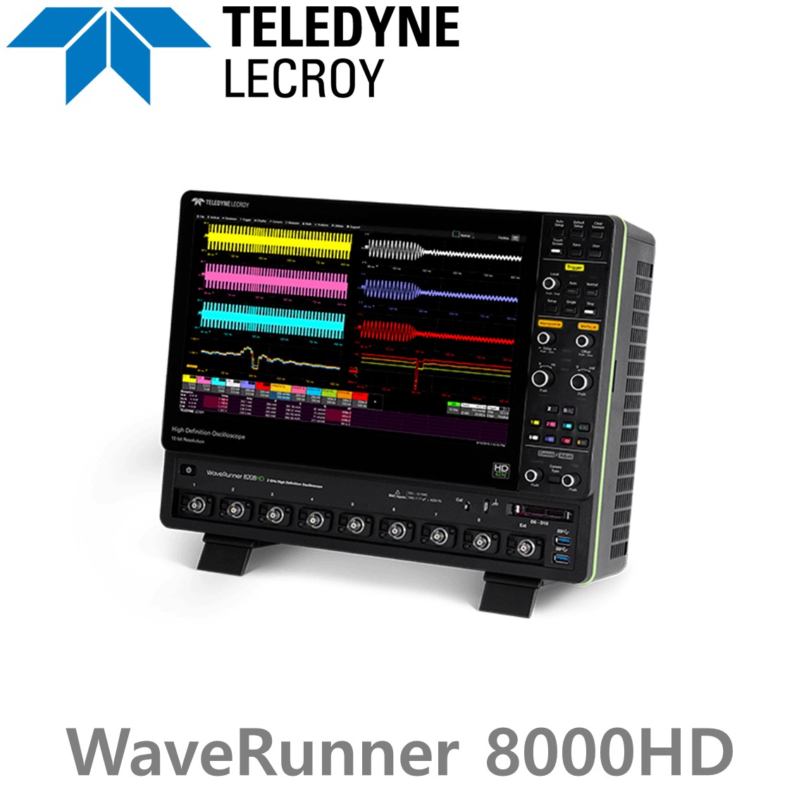 LECROY  WaveRunner 8000HD 고화질 오실로스코프 8CH, 2GHz 대역폭, 5Gpts, 12Bit
