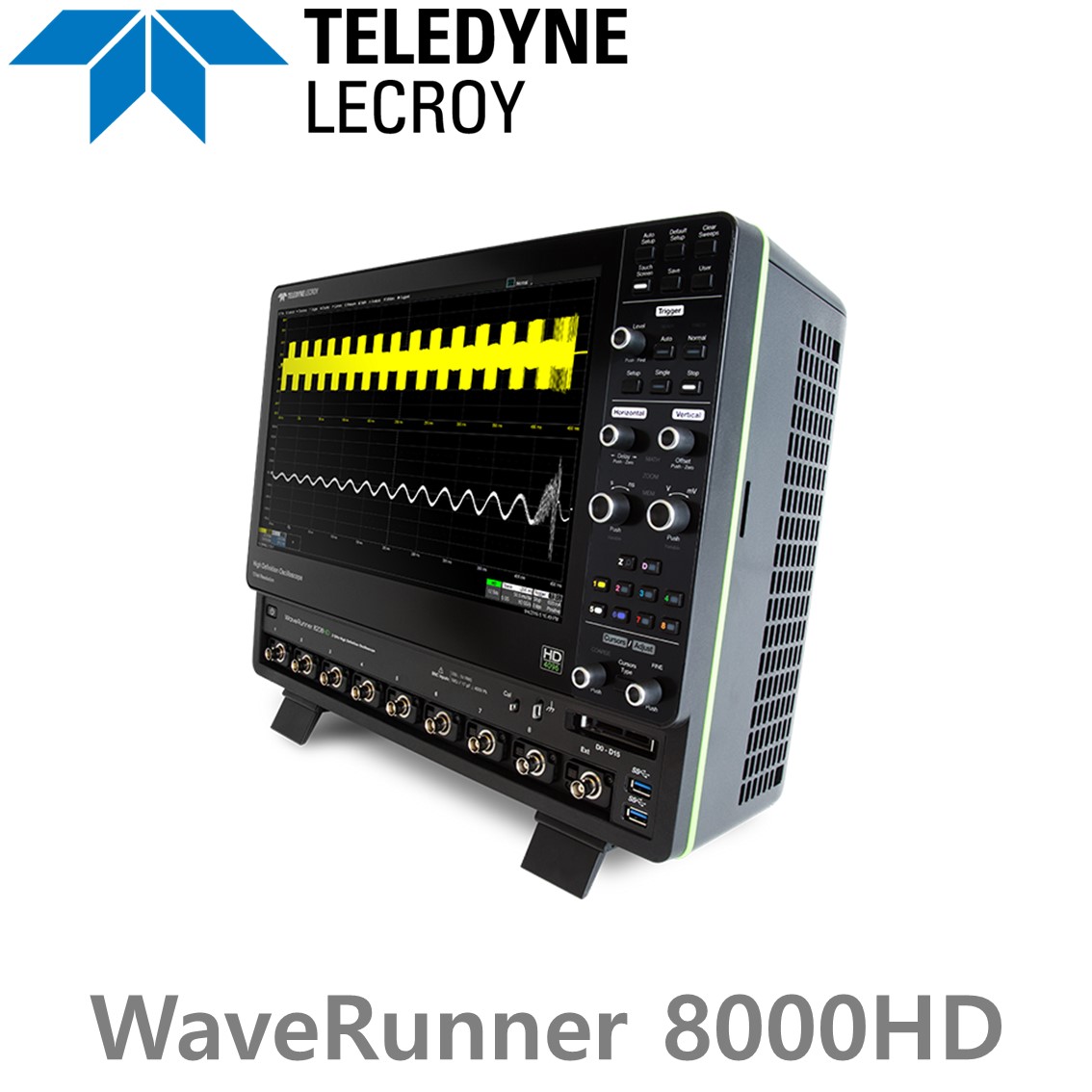 [ TELEDYNE LECROY ] WaveRunner 8000HD 고화질 오실로스코프 8CH, 2GHz 대역폭, 5Gpts, 12Bit