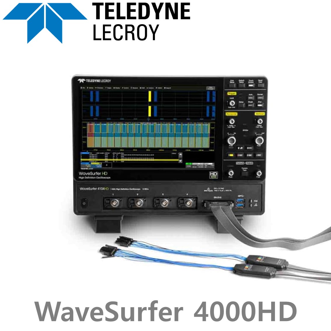 [ TELEDYNE LECROY ] 르크로이 WaveSurfer 4000HD 고화질 오실로스코프, 4CH, 200MHz-1GHz대역폭, 12 Bit 분해능