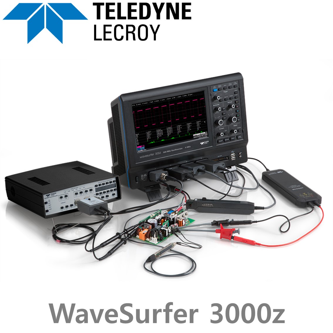 [ TELEDYNE LECROY ] 르크로이  WaveSurfer 3000z 오실로스코프, 4CH, 100MHz - 1GHz 대역폭, 8Bit 분해능, 20Mpts