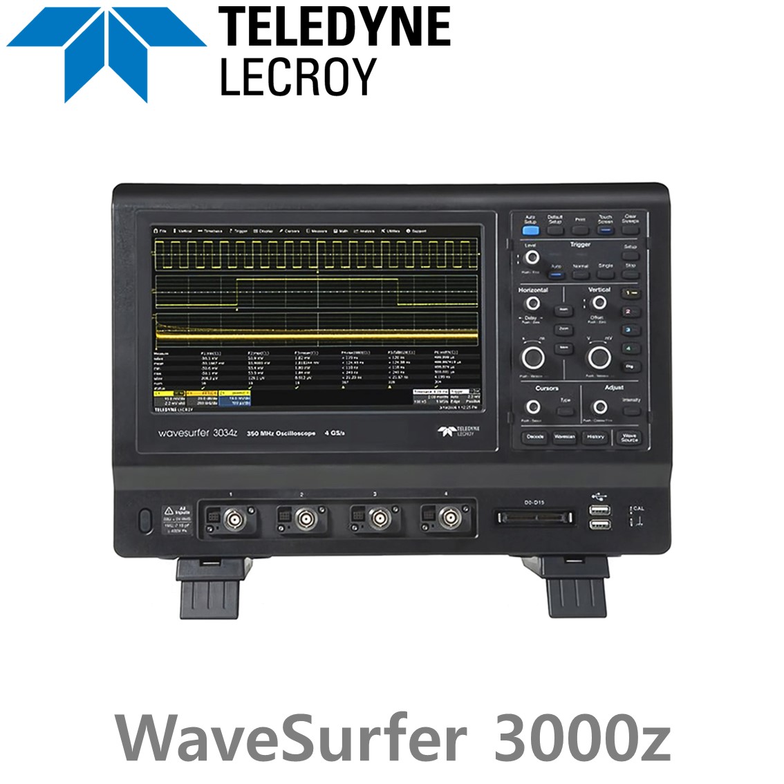 [ TELEDYNE LECROY ] 르크로이  WaveSurfer 3000z 오실로스코프, 4CH, 100MHz - 1GHz 대역폭, 8Bit 분해능, 20Mpts