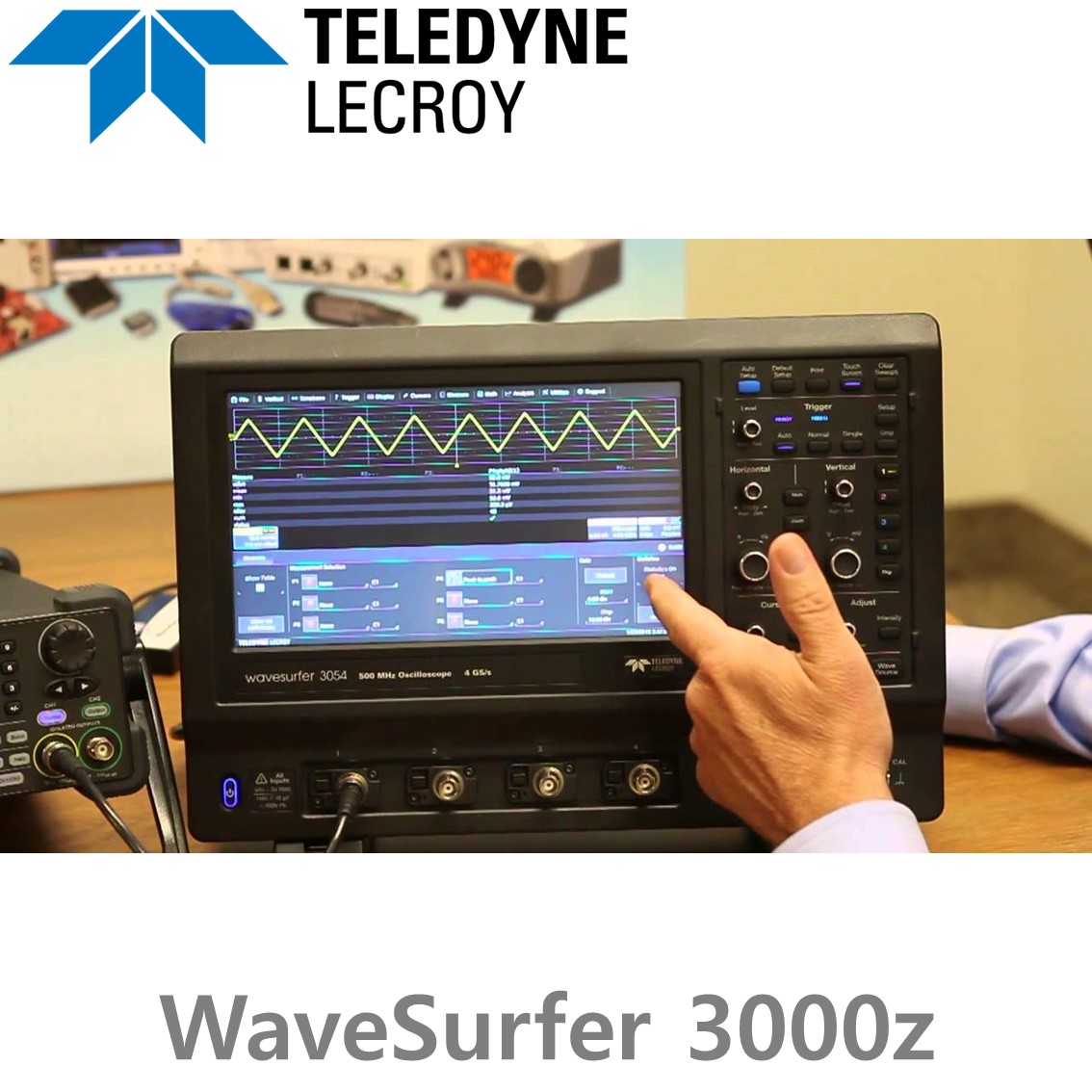 [ TELEDYNE LECROY ] 르크로이  WaveSurfer 3000z 오실로스코프, 4CH, 100MHz - 1GHz 대역폭, 8Bit 분해능, 20Mpts