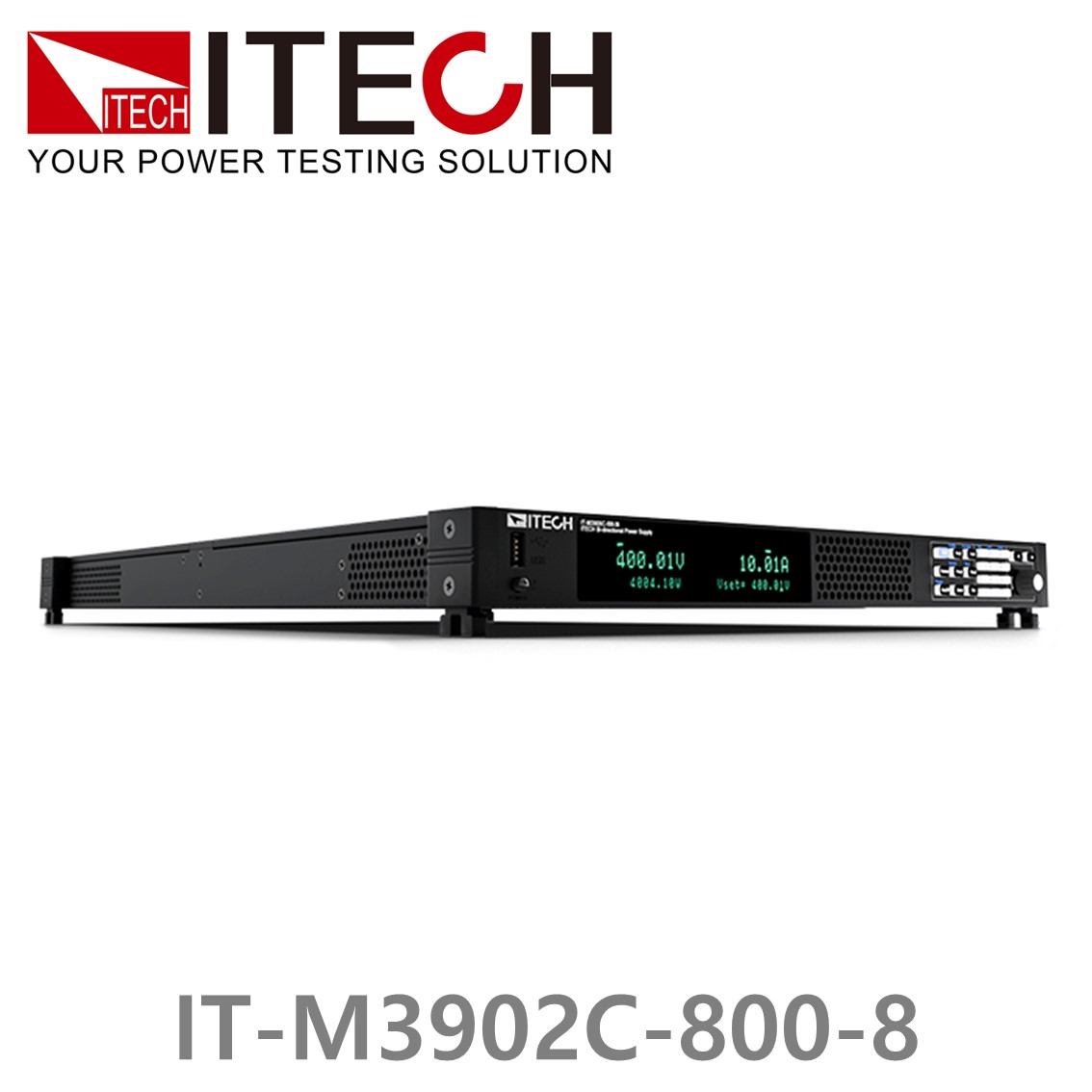 [ ITECH ] IT-M3902C-800-8   양방향DC전원공급기 800V/±8A, ±2kW