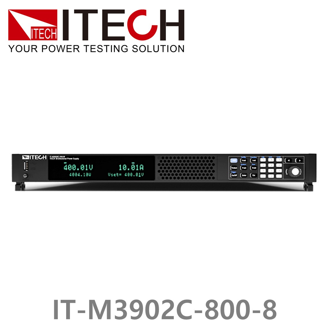 [ ITECH ] IT-M3902C-800-8   양방향DC전원공급기 800V/±8A, ±2kW