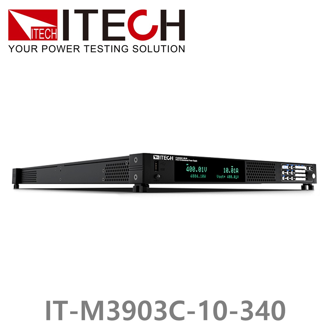 [ ITECH ] IT-M3903C-10-340  양방향DC전원공급기 10V/-240~340A, -2400~3400W