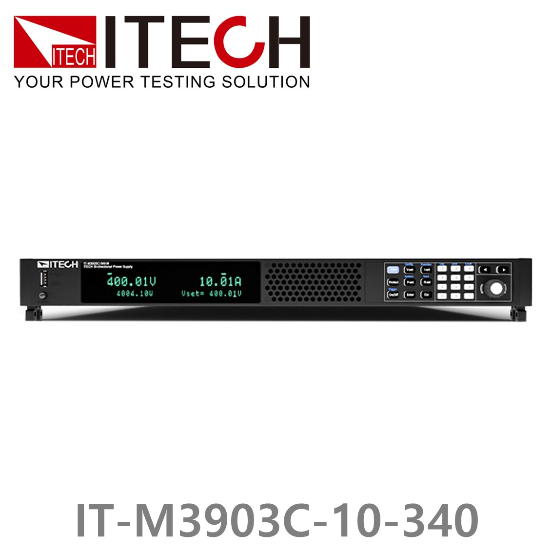 [ ITECH ] IT-M3903C-10-340  양방향DC전원공급기 10V/-240~340A, -2400~3400W