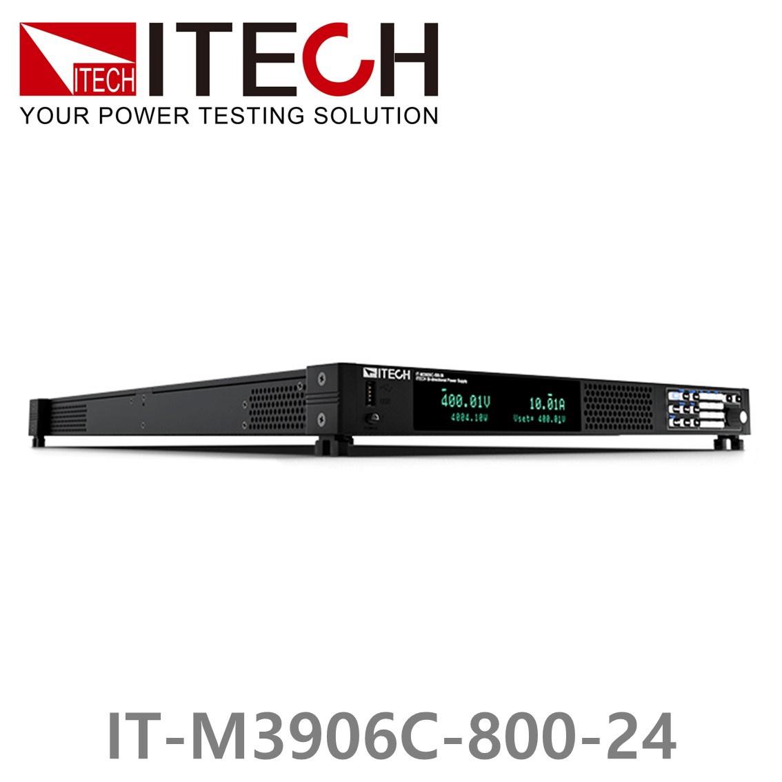 [ ITECH ] IT-M3906C-800-24  양방향DC전원공급기 800V/±24A, ±6kW