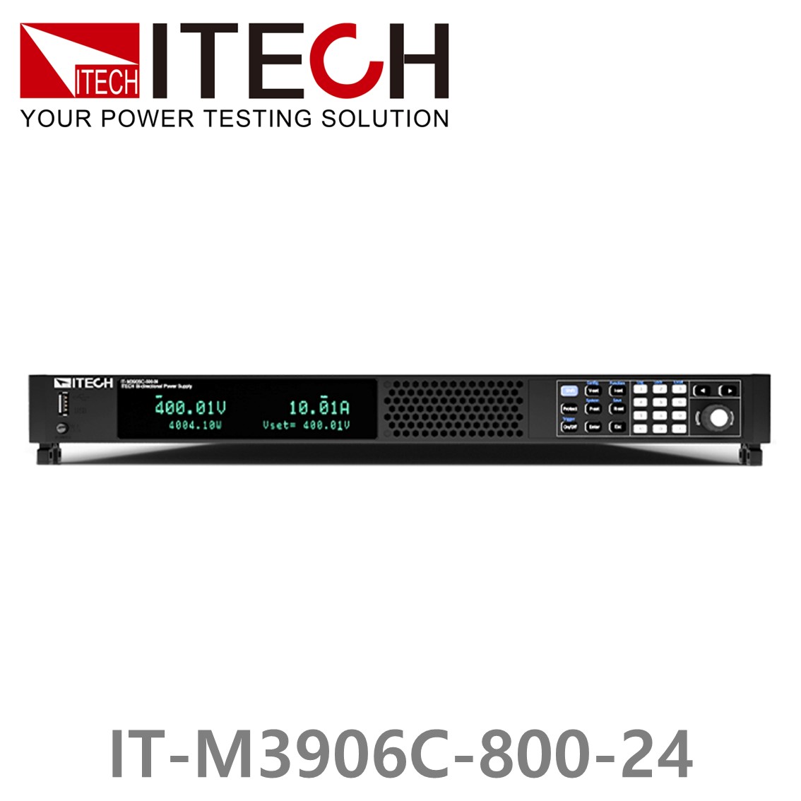 [ ITECH ] IT-M3906C-800-24  양방향DC전원공급기 800V/±24A, ±6kW
