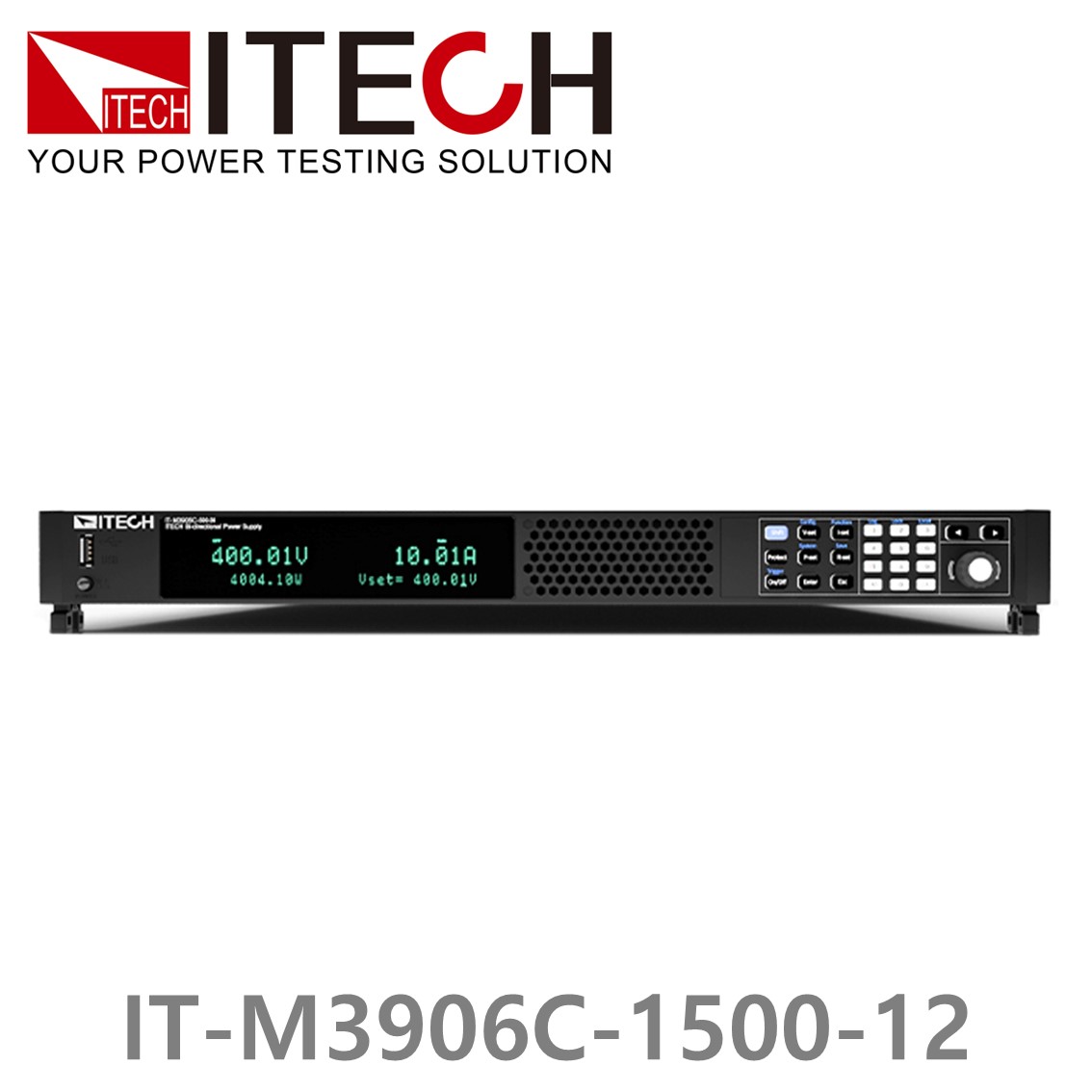 ITECH IT-M3906C-1500-12 양방향 DC파워서플라이 1500V/±12A/±6kW DC전원공급기