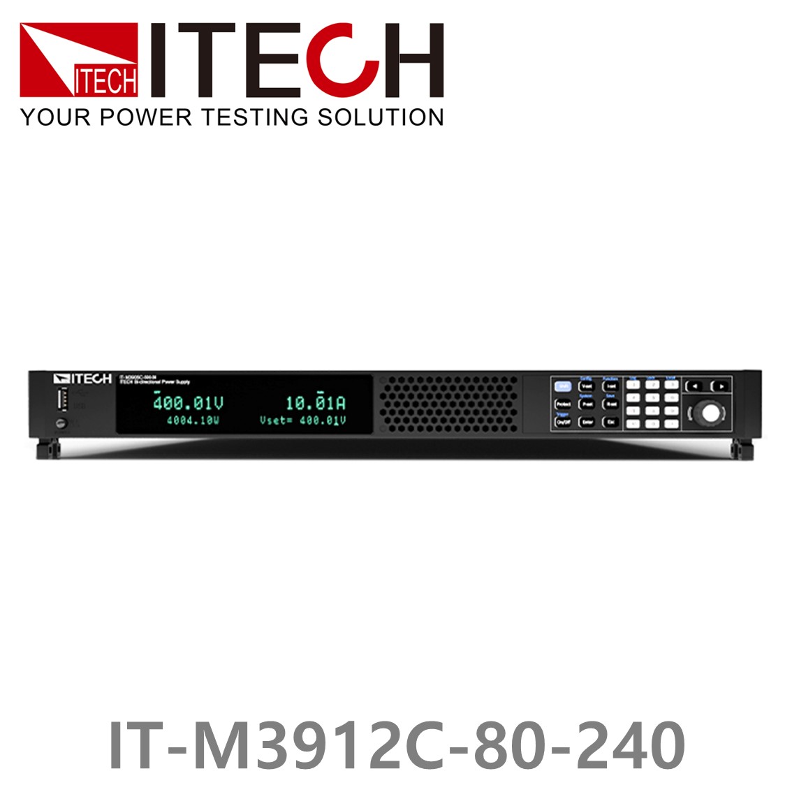 [ ITECH ] IT-M3912C-80-240  양방향DC전원공급기 80V/±240A, ±12kW