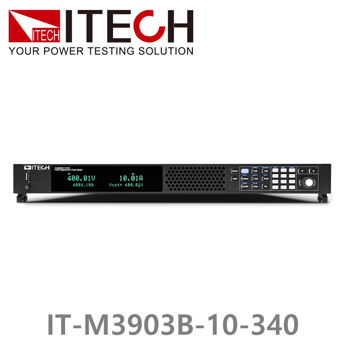 [ ITECH ] IT-M3903B-10-340  회생전력시스템,양방향DC파워 10V/-240~340A, -2.4 ~ 3.4kW