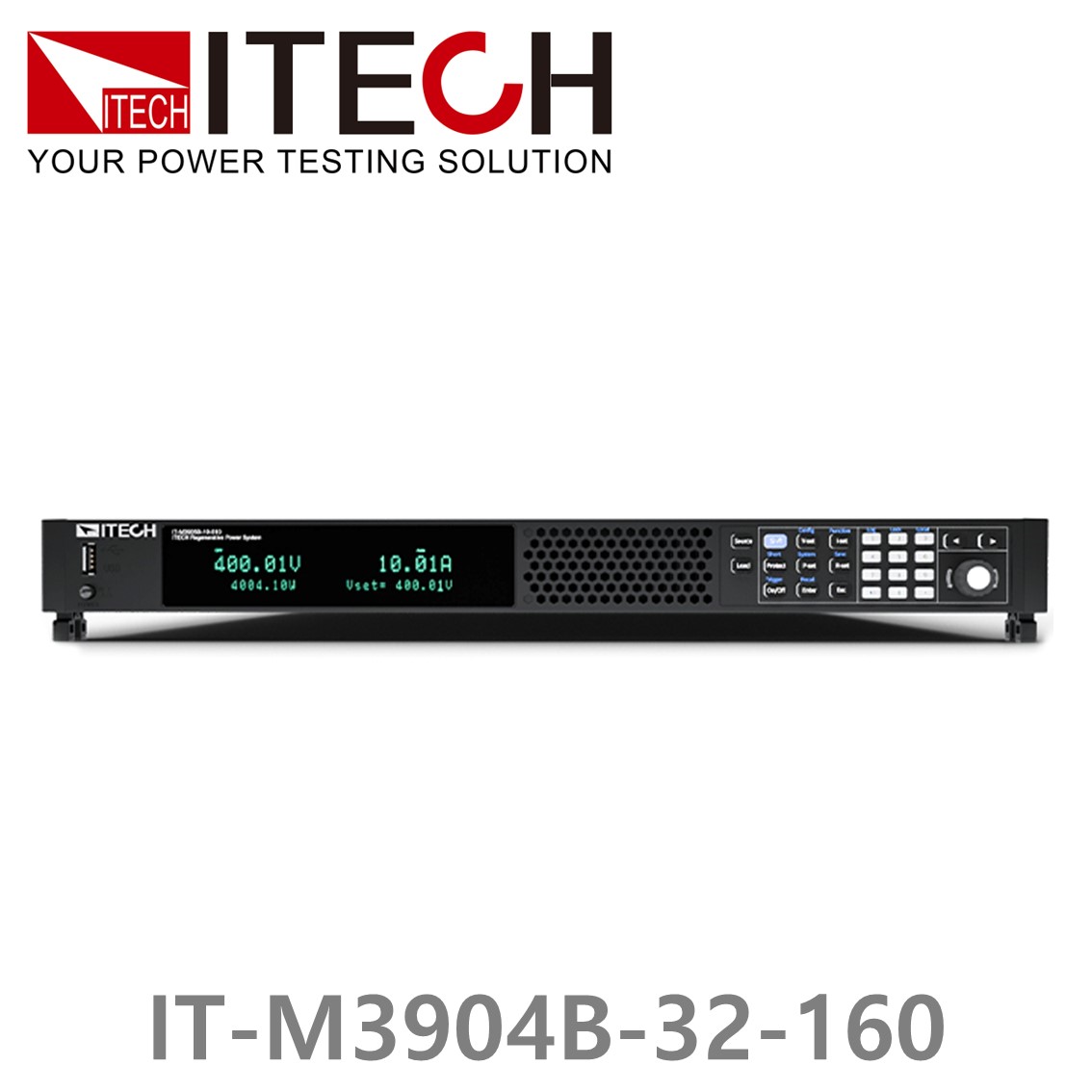 ITECH IT-M3904B-32-160  양방향DC파워서플라이 32V/±160A/±4kW 회생전력시스템