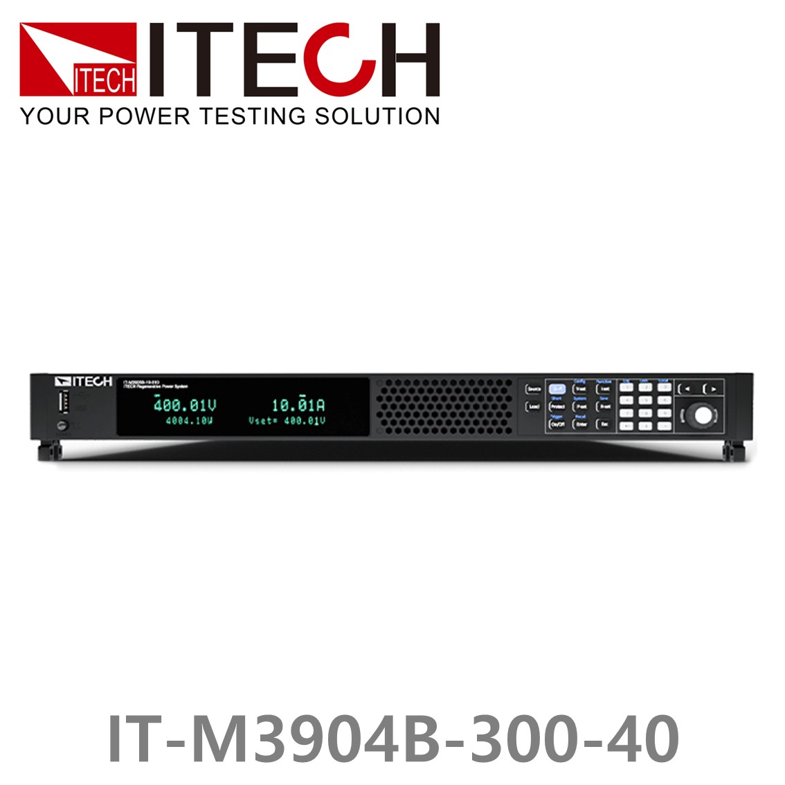 [ ITECH ] IT-M3904B-300-40  회생전력시스템,양방향DC파워 300V/±40A, ±4kW