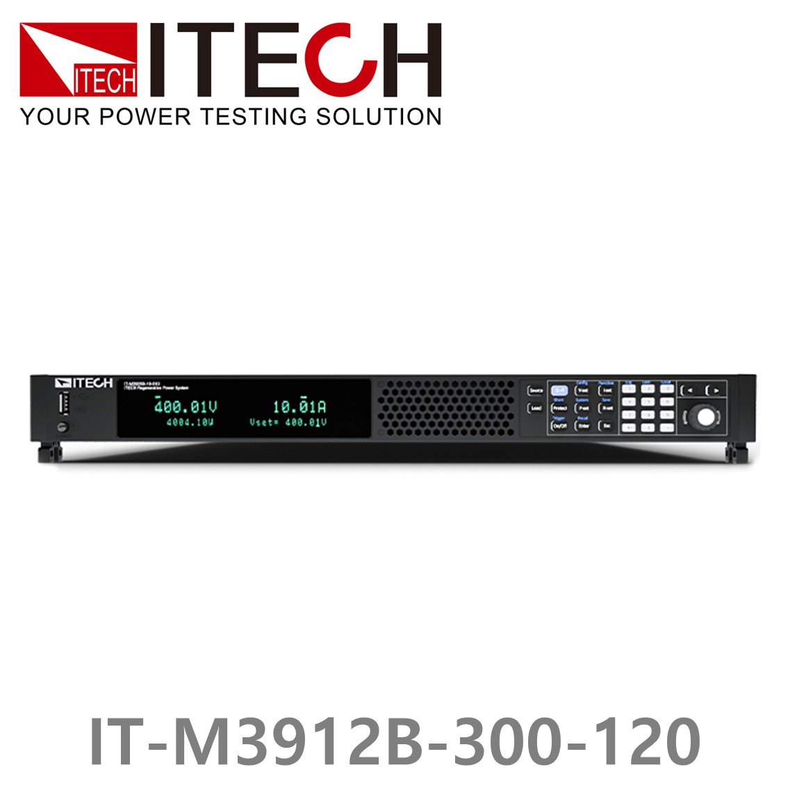 ITECH IT-M3912B-300-120  양방향DC파워서플라이 300V/±120A/±12kW 회생전력시스템