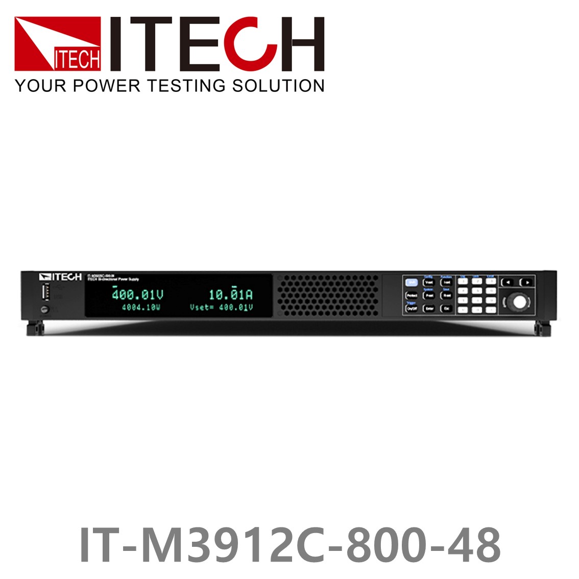 ITECH IT-M3912B-800-48  양방향DC파워서플라이 800V/±48A/±12kW 회생전력시스템