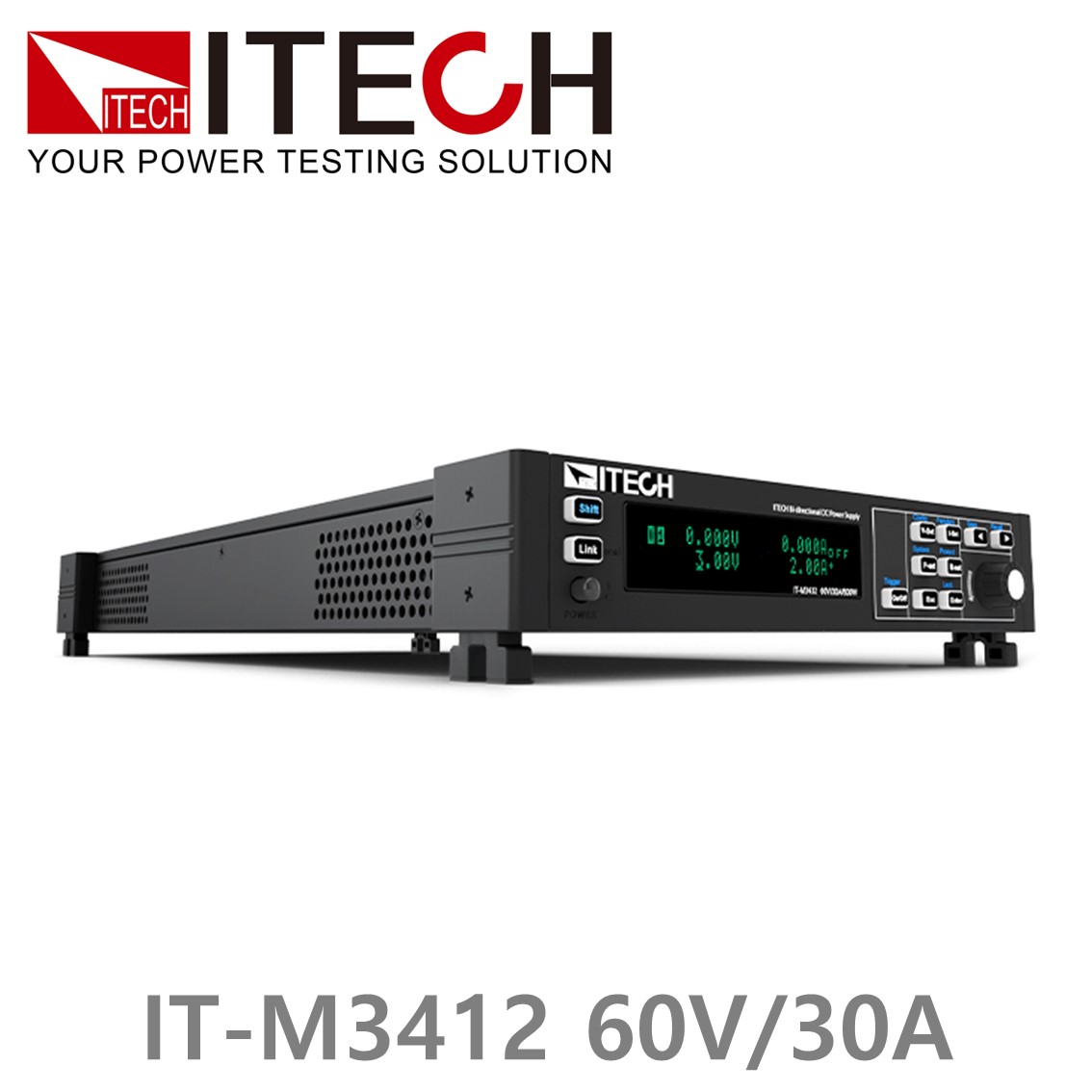 [ ITECH ] IT-M3412  양방향 DC전원공급기 60V/30A/200W