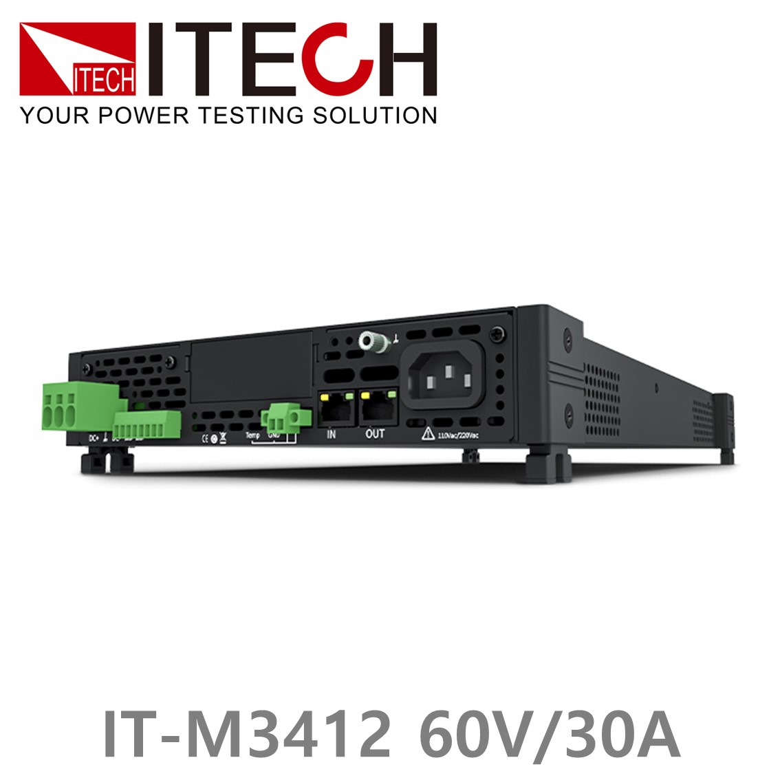 [ ITECH ] IT-M3412  양방향 DC전원공급기 60V/30A/200W