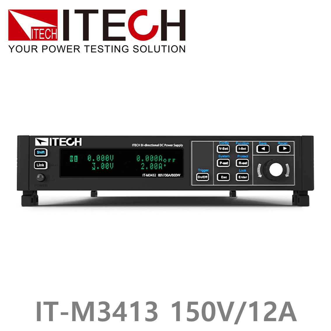 [ ITECH ] IT-M3413  양방향 DC전원공급기 150V/12A/200W