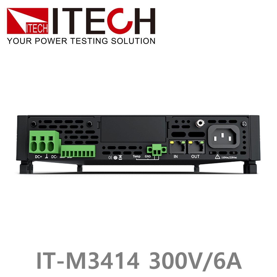 [ ITECH ] IT-M3414  양방향 DC전원공급기 300V/6A/200W