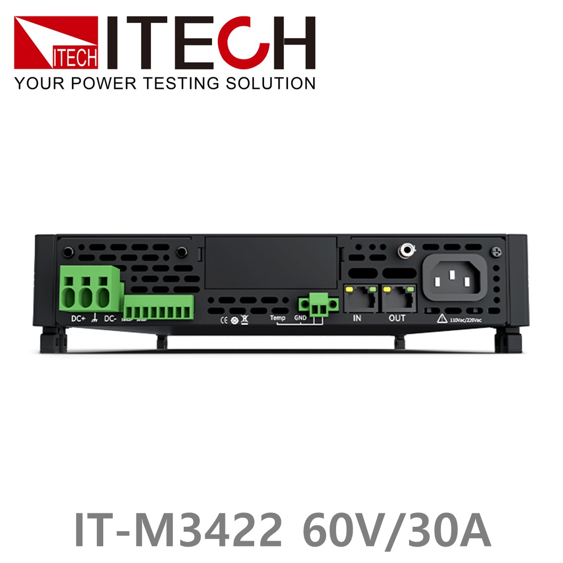 [ ITECH ] IT-M3422  양방향 DC전원공급기 60V/30A/400W