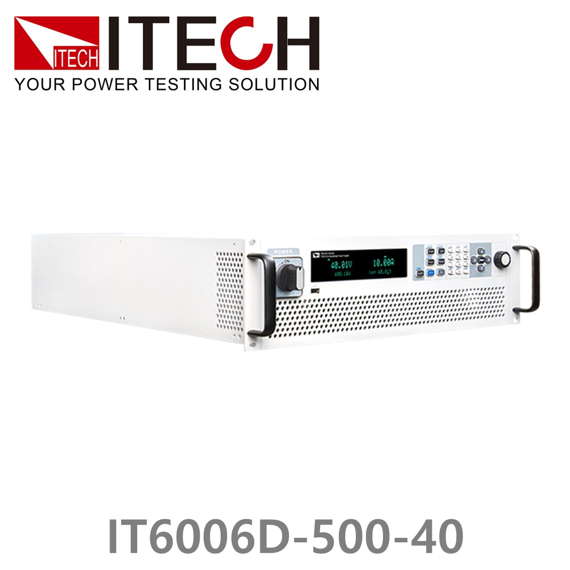 [ ITECH ] IT6006D-500-40 고전력 프로그래머블 DC 전원공급기 500V/40A/6kW