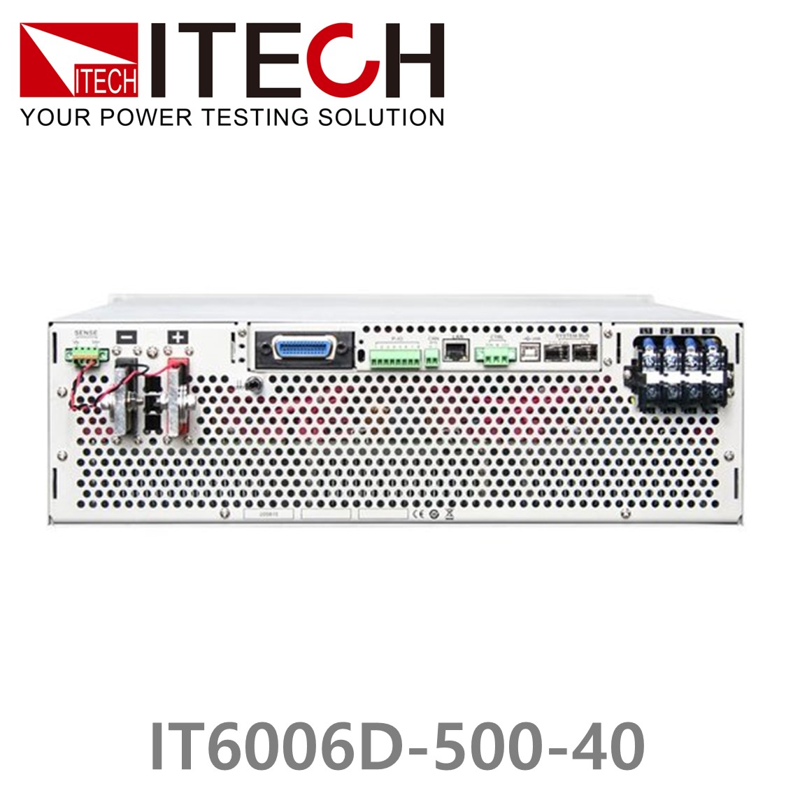[ ITECH ] IT6006D-500-40 고전력 프로그래머블 DC 전원공급기 500V/40A/6kW