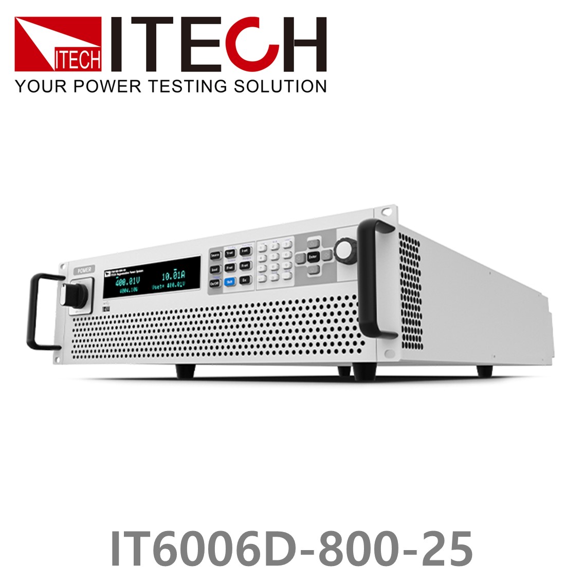 [ ITECH ] IT6006D-800-25 고전력 프로그래머블 DC 전원공급기 800V/25A/6kW