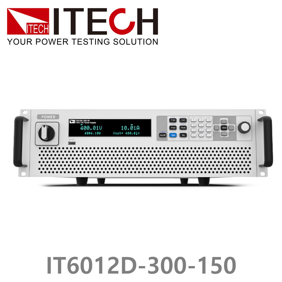 [ ITECH ] IT6012D-300-150 고전력 프로그래머블 DC 전원공급기 300V/150A/12kW