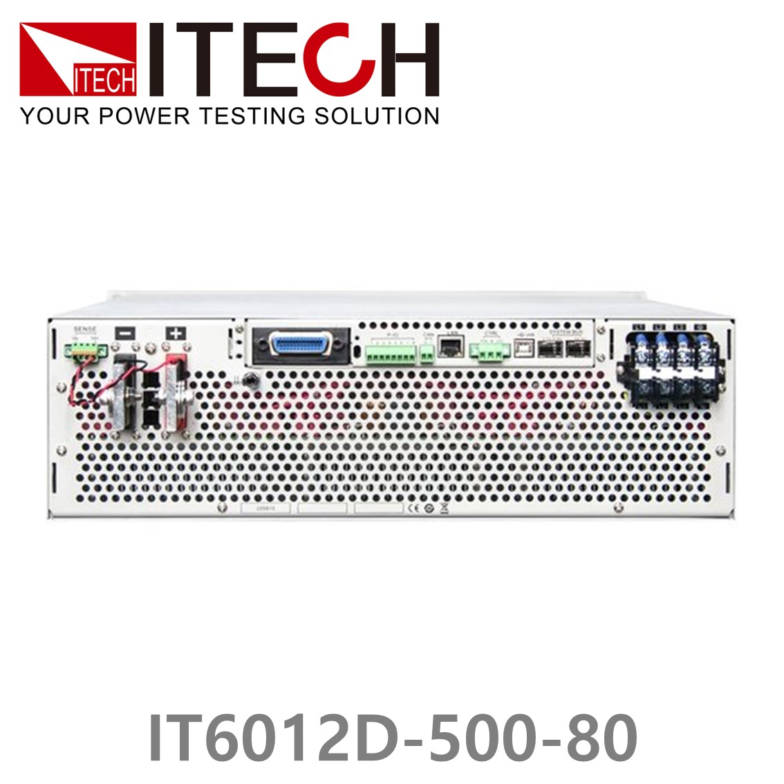 [ ITECH ] IT6012D-500-80  고전력 프로그래머블 DC 전원공급기 500V/80A/12kW