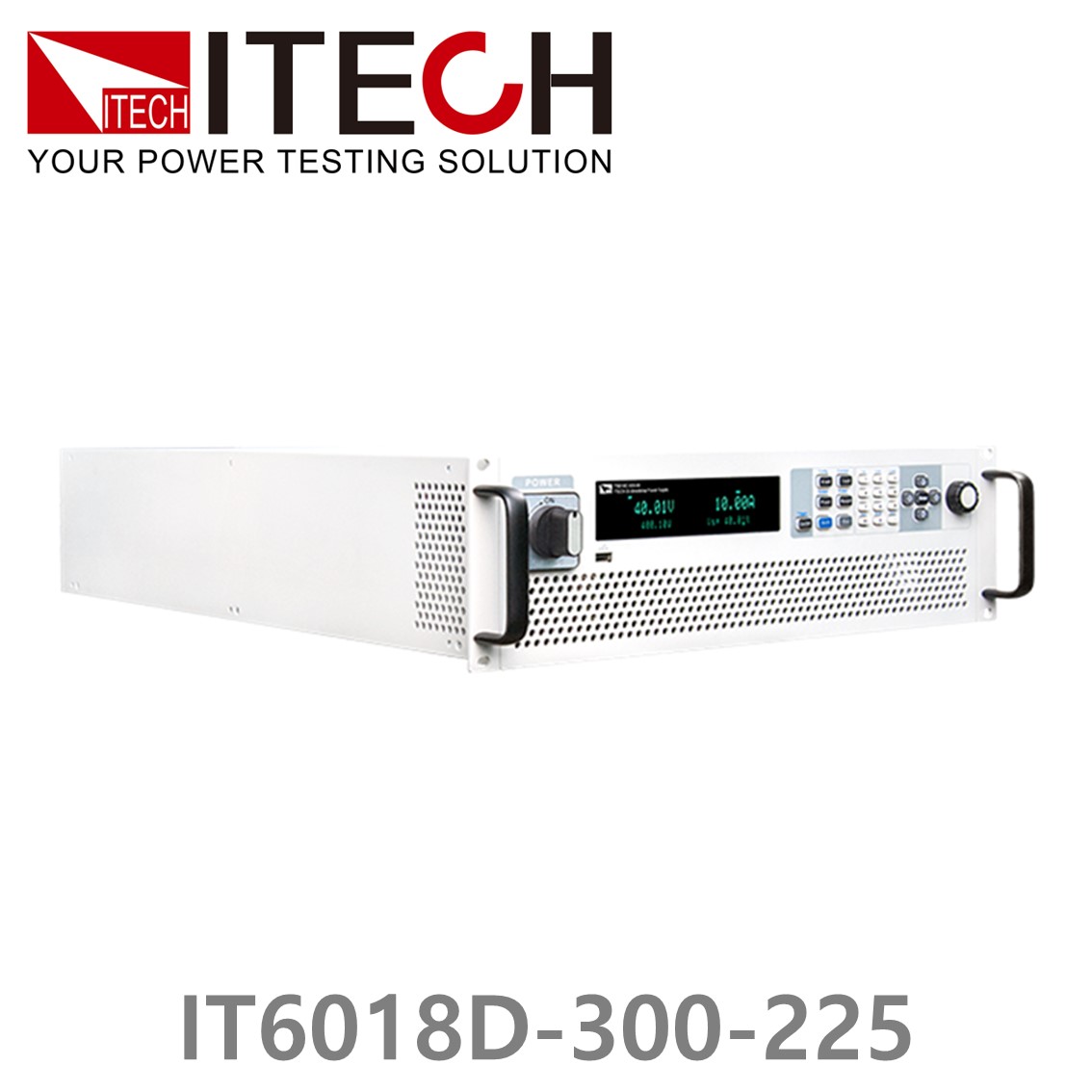 [ ITECH ] IT6018D-300-225 고전력 프로그래머블 DC전원공급기 300V/225A/18kW