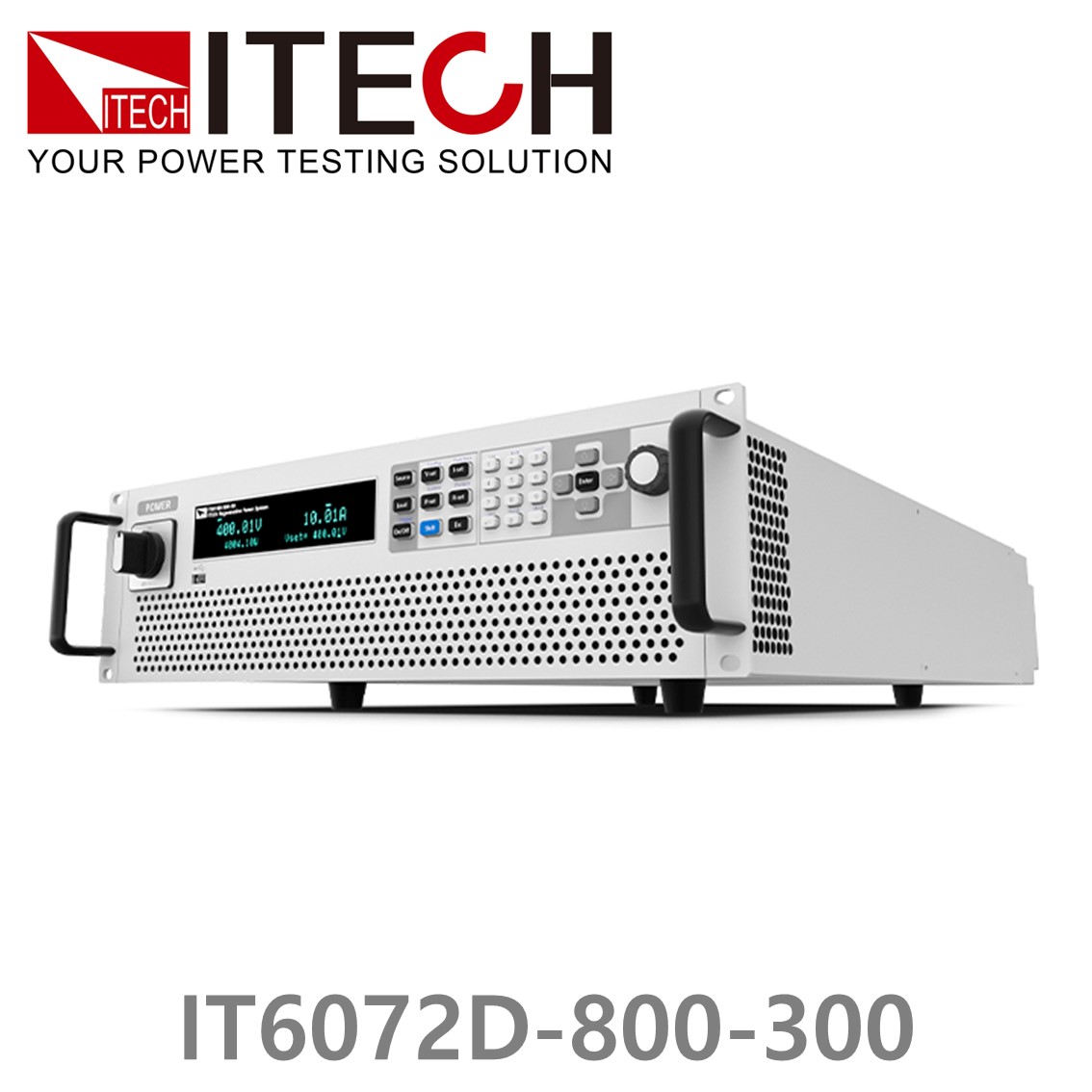 [ ITECH ] IT6072D-800-300 고전력 프로그래머블 DC전원공급기 800V/300A/72kW