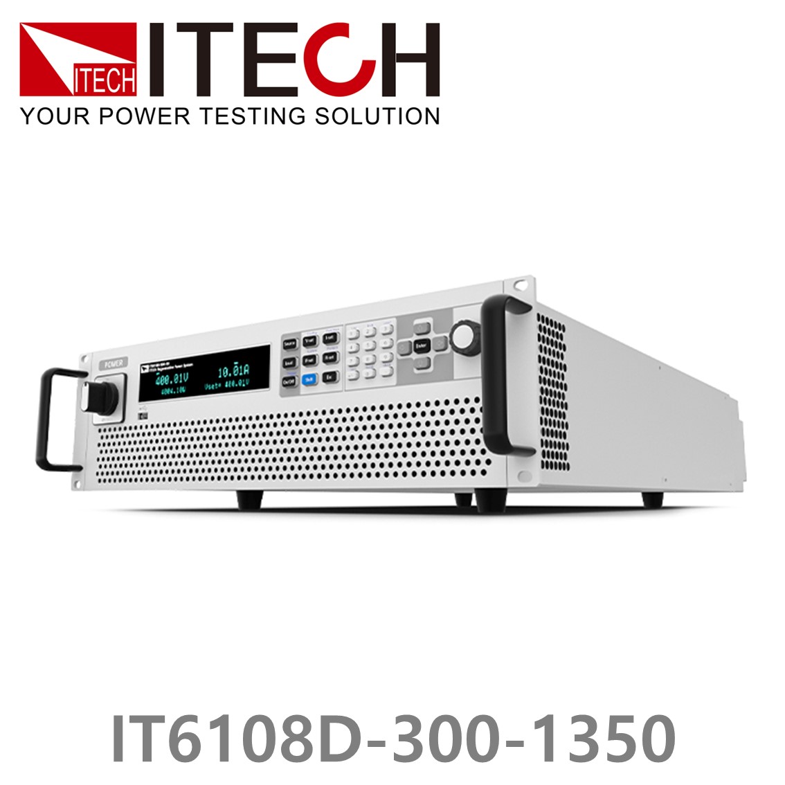 [ ITECH ] IT6108D-300-1350 고전력 프로그래머블 DC전원공급기 300V/1350A/108kW