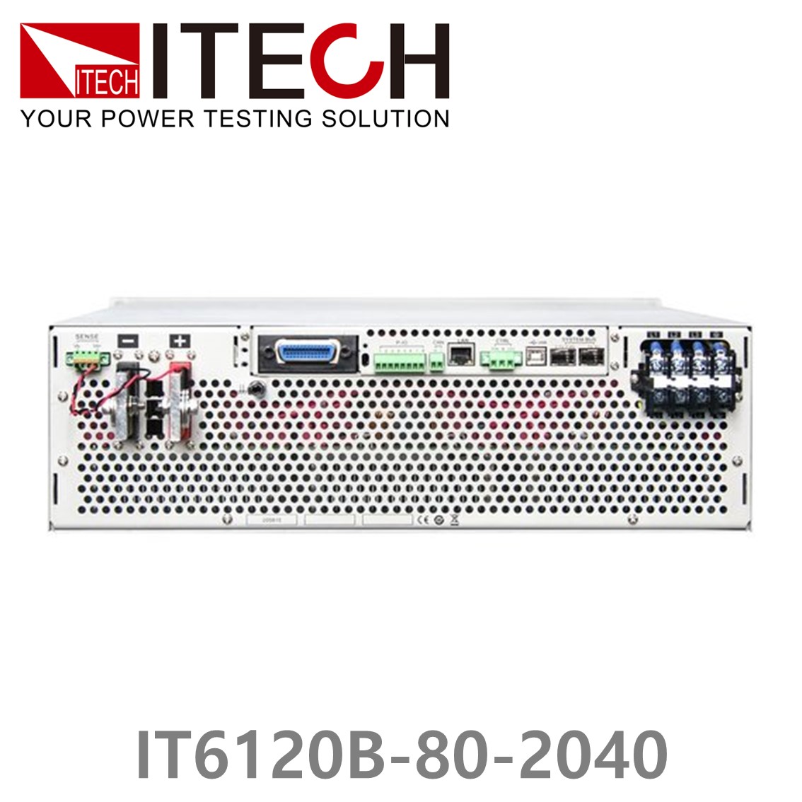 [ ITECH ] IT6120B-80-2040 양방향 프로그래머블 DC 전원공급기 80V/2040A/120kW