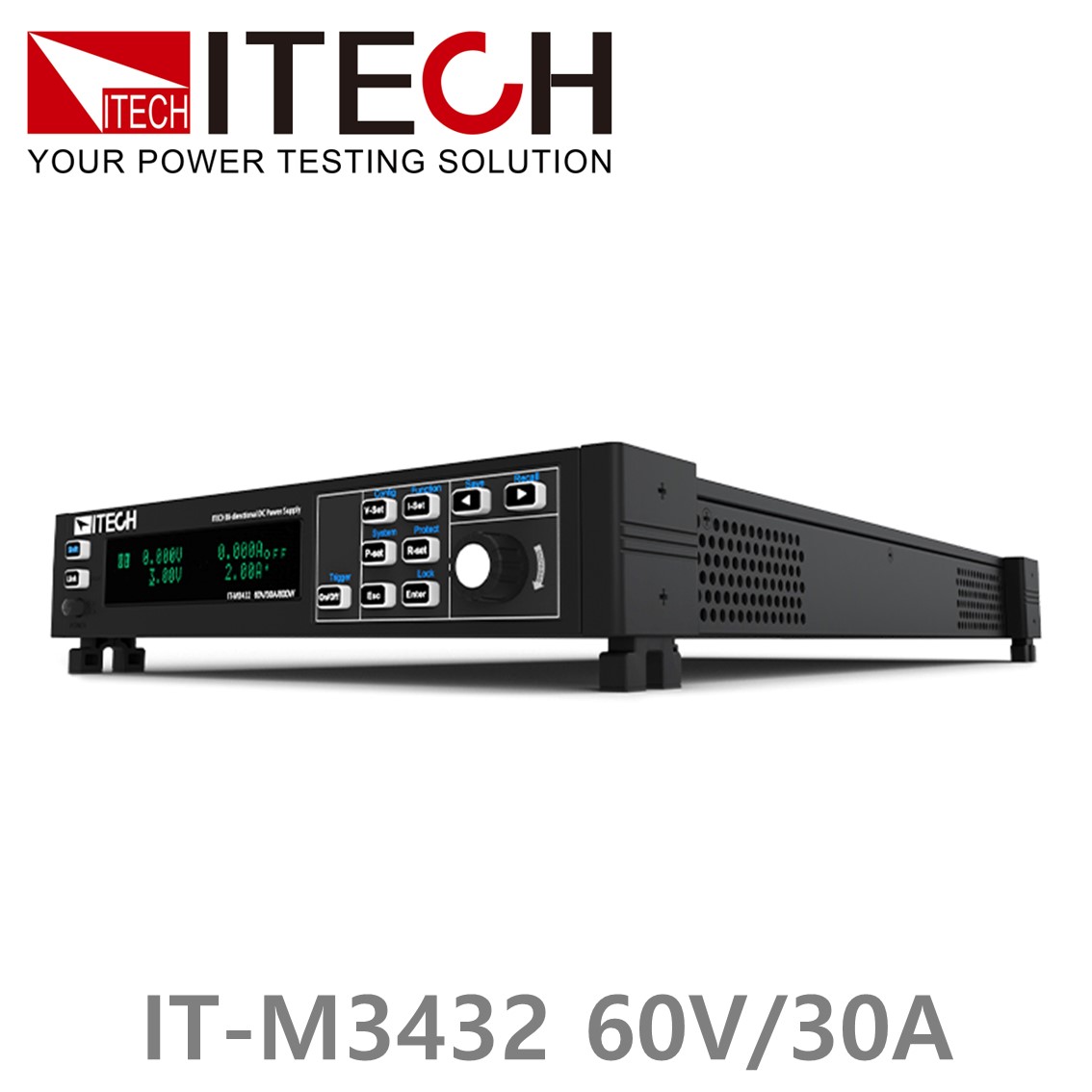 [ ITECH ] IT-M3432 60V/30A 양방향 DC 전원공급기, 양방향 DC 파워서플라이